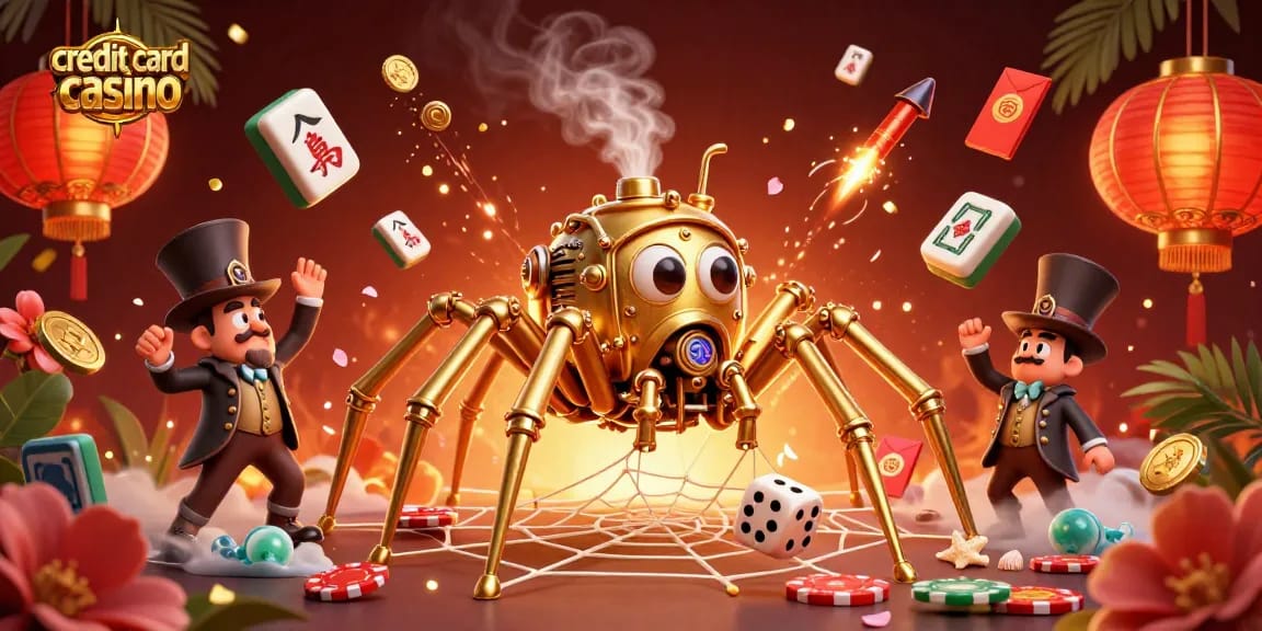 Engage with the vibrant world of credit card casinos featuring steampunk elements and immersive visuals.