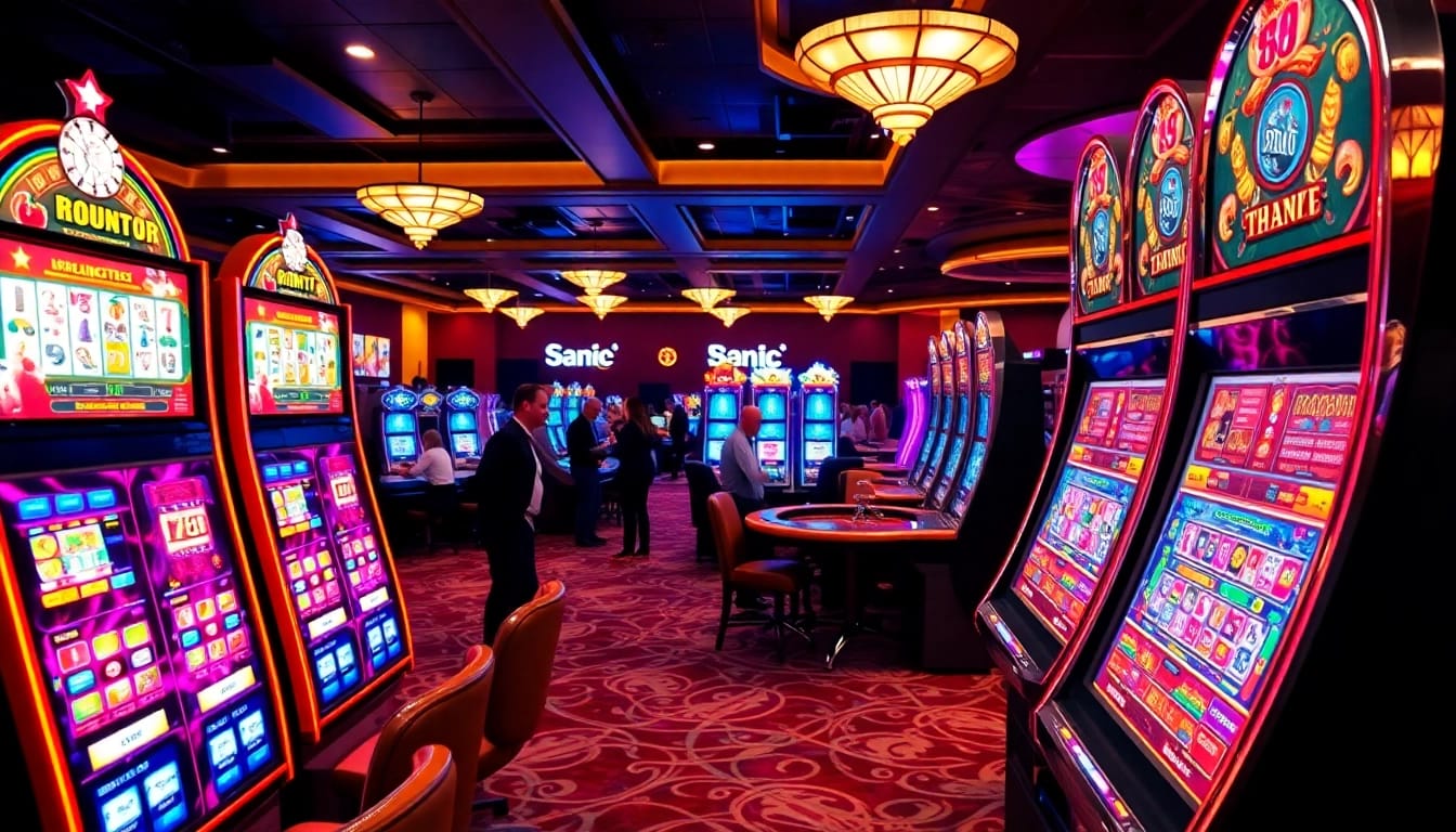 Erleben Sie das aufregende Casino spiele.de mit lebhaften Spielautomaten und Roulettetischen.