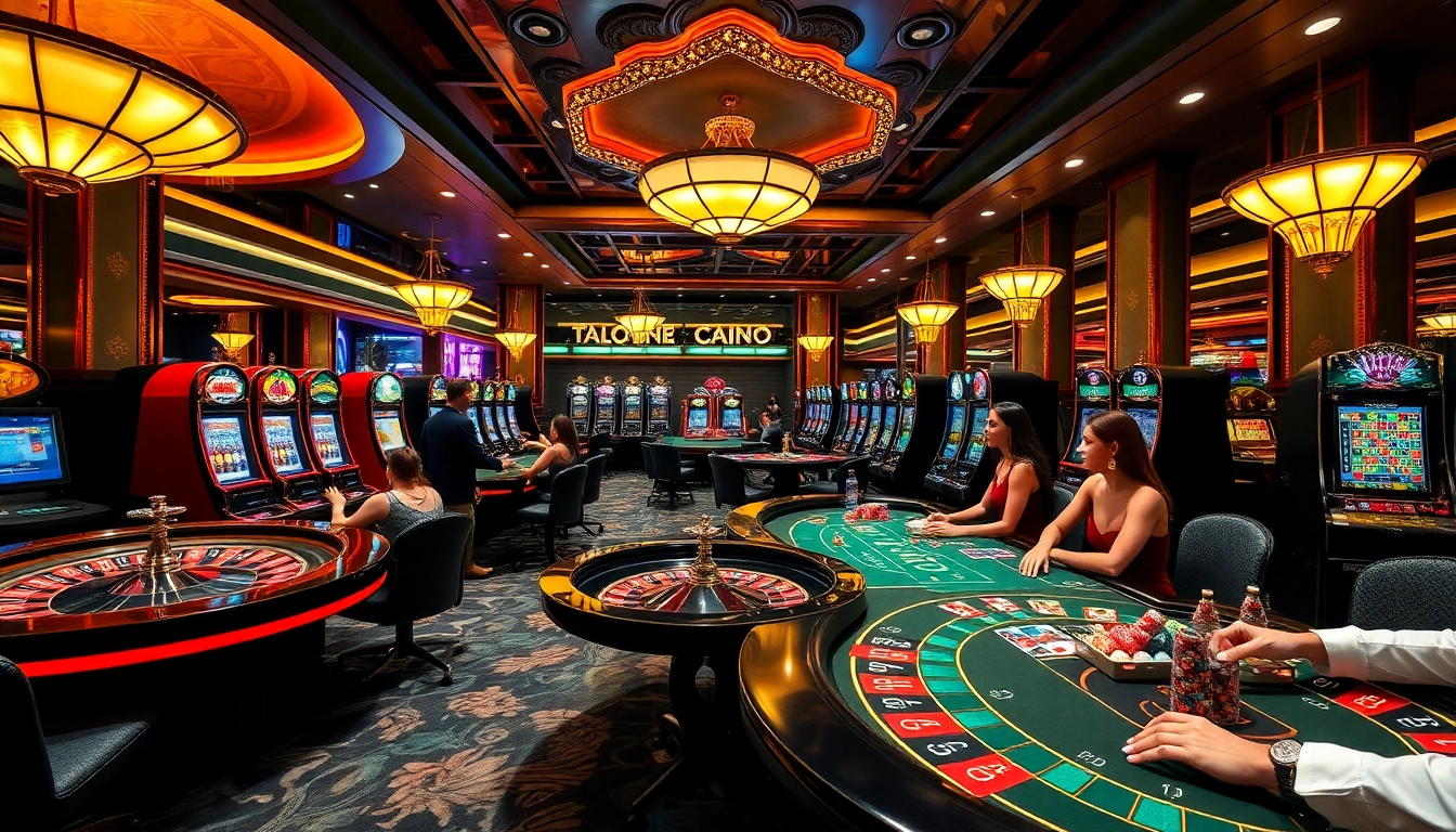 High-stakes gambling excitement at a luxury casino featuring 68VIP games.