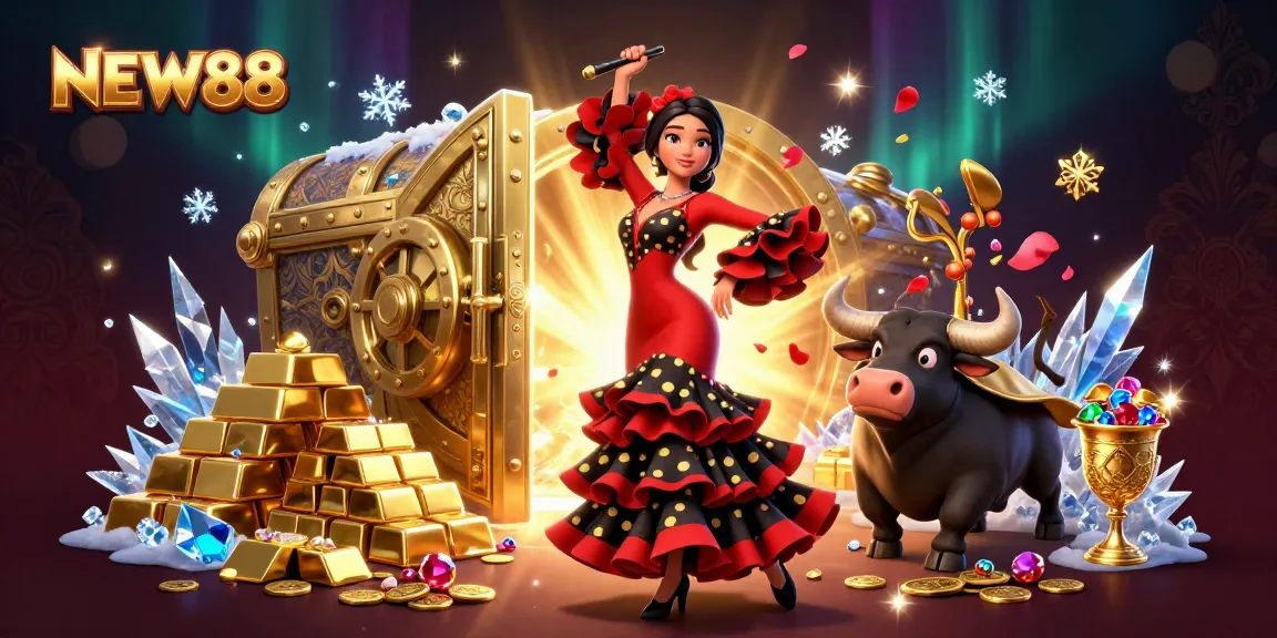 Engage in winning strategies at NEW88 Casino featuring dynamic gems and gold.