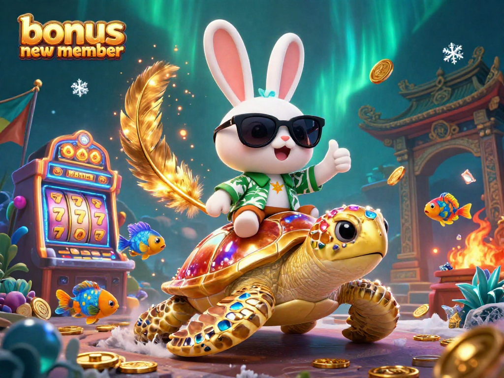 Join the fun with bonus new member promotions while playing vibrant slots in an animated underwater world.