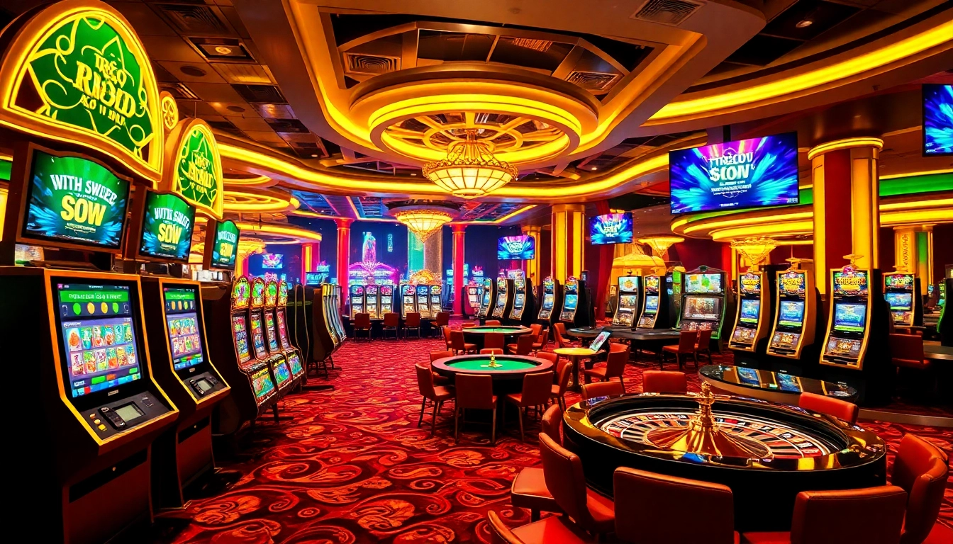 Experience the thrill of gambling at viral4d with luxurious casino visuals and engaging games.