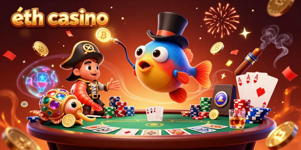 Experience the excitement of eth casino with vibrant characters and dynamic gaming elements