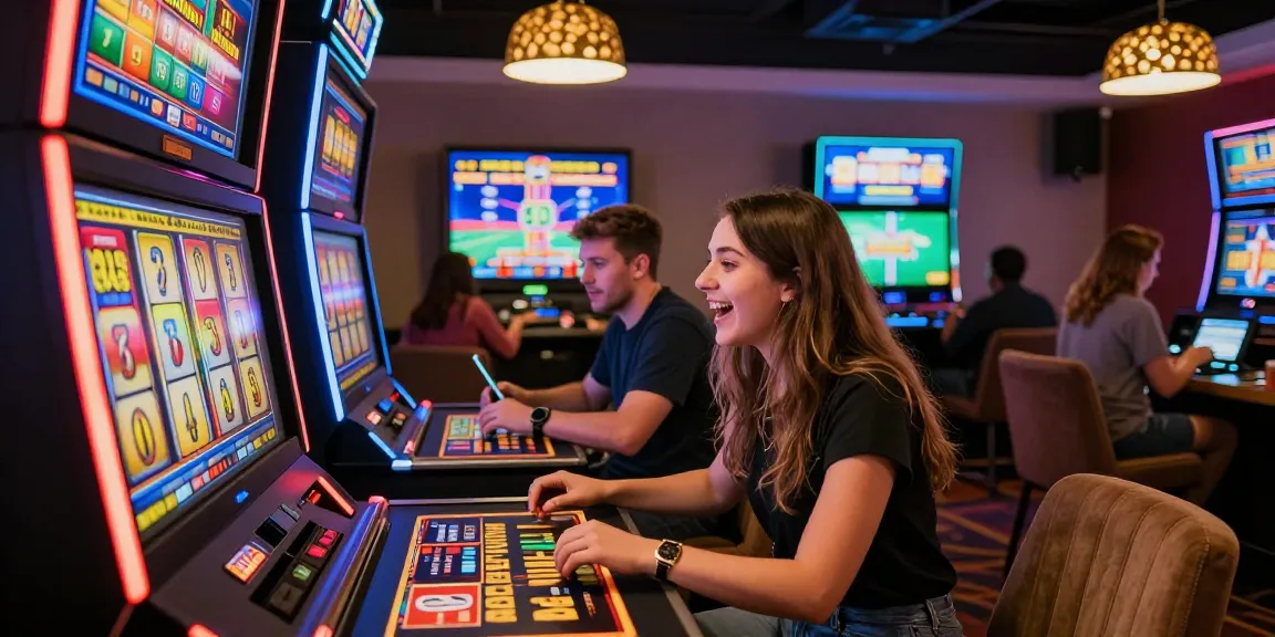 Players enjoying exciting games at new UK casino sites in a vibrant online gambling atmosphere.