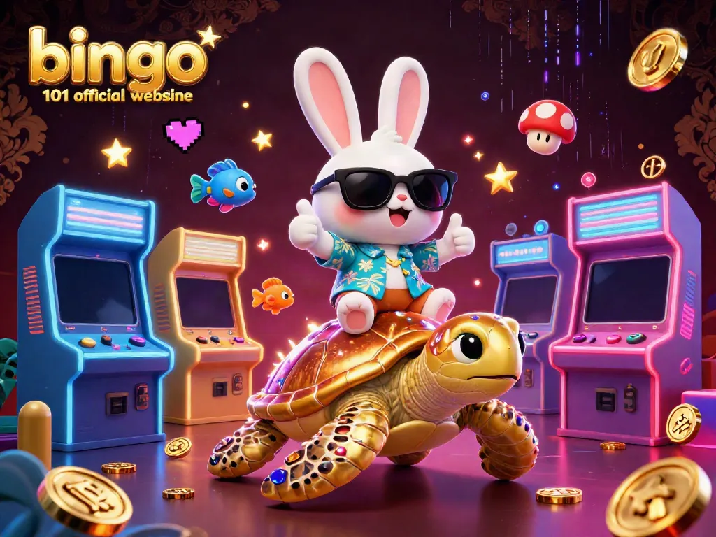 Engage in amazing bingo fun at the bingo 101 official website with vibrant arcade elements.