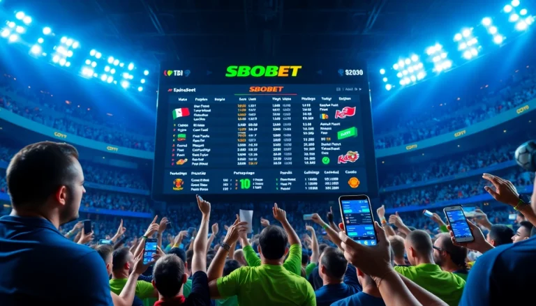Mengakses SBOBET dalam suasana taruhan olahraga yang hidup dan energik.