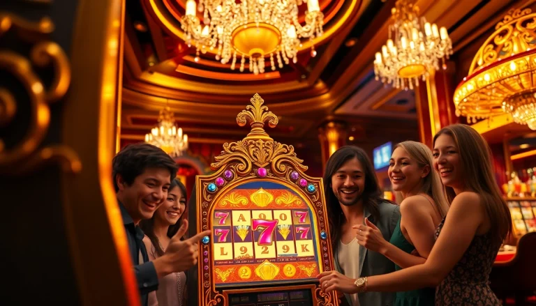 Bermain luxury777 game di slot mesin emas yang mewah dengan pemain bersemangat.