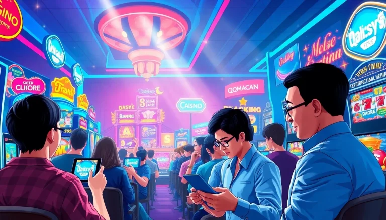 Rasakan keseruan bermain qqmacan game dengan pemain energik di kasino modern.