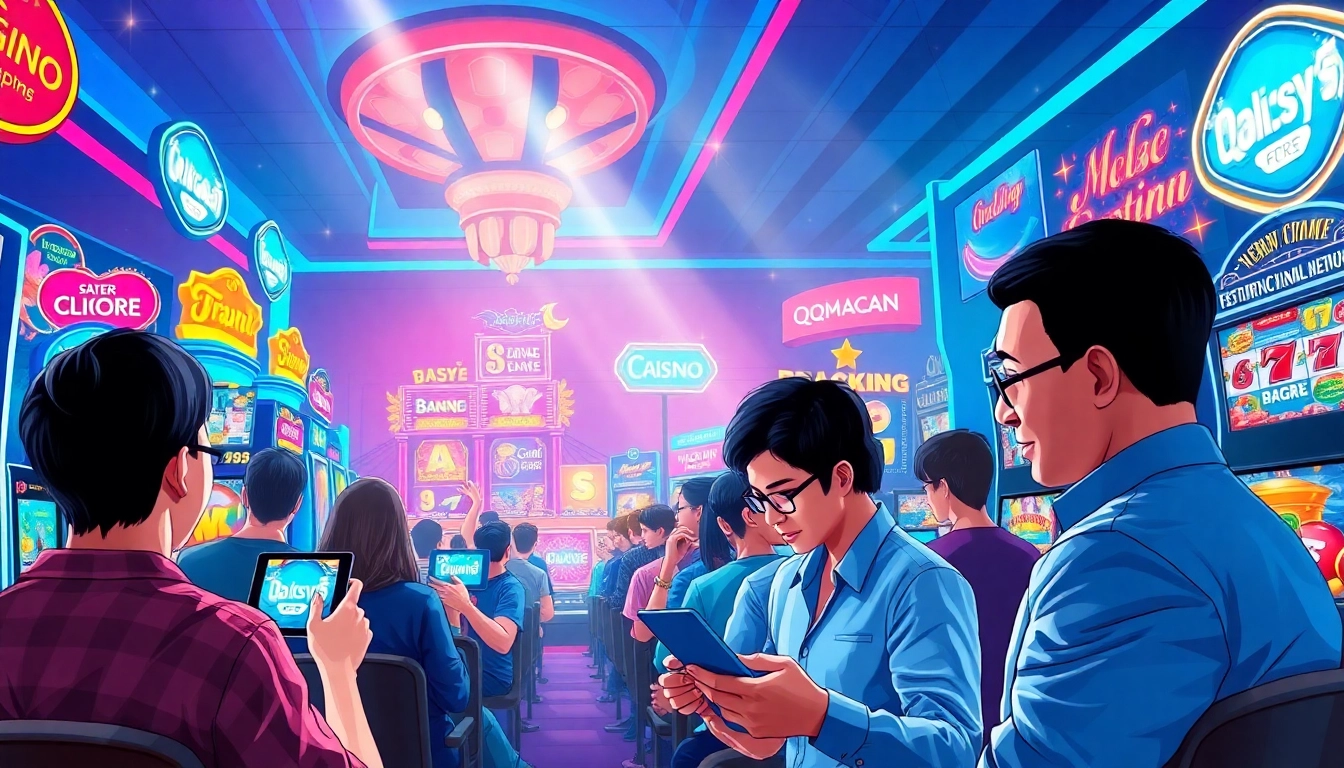 Rasakan keseruan bermain qqmacan game dengan pemain energik di kasino modern.