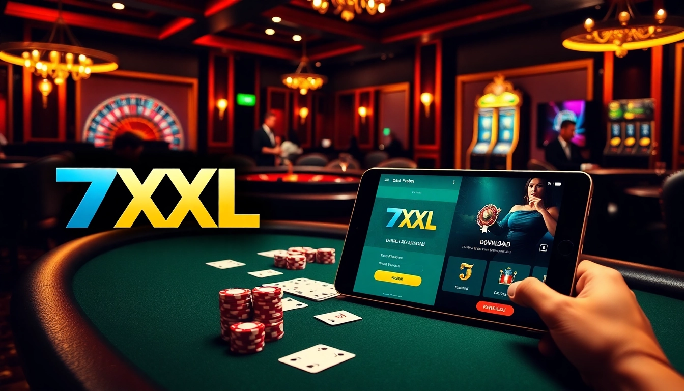 Download the 7xl להורדה app on your device to enjoy exciting online poker gaming.