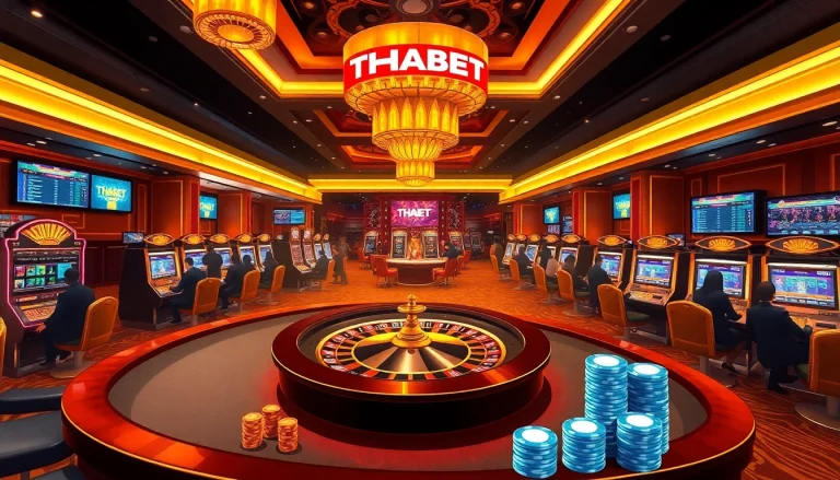 Experience the excitement of THABET’s casino with vibrant games and dynamic betting environments.