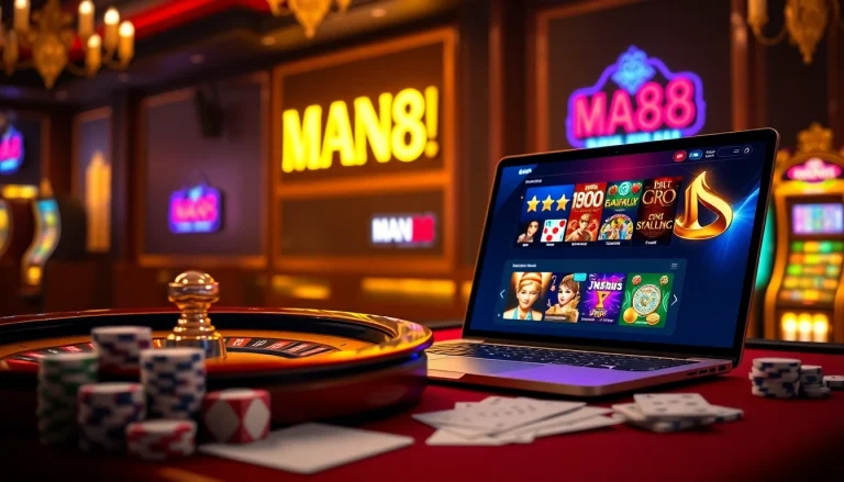Enjoy online gambling at nhà cái Man88 with vibrant casino games and exciting betting features.